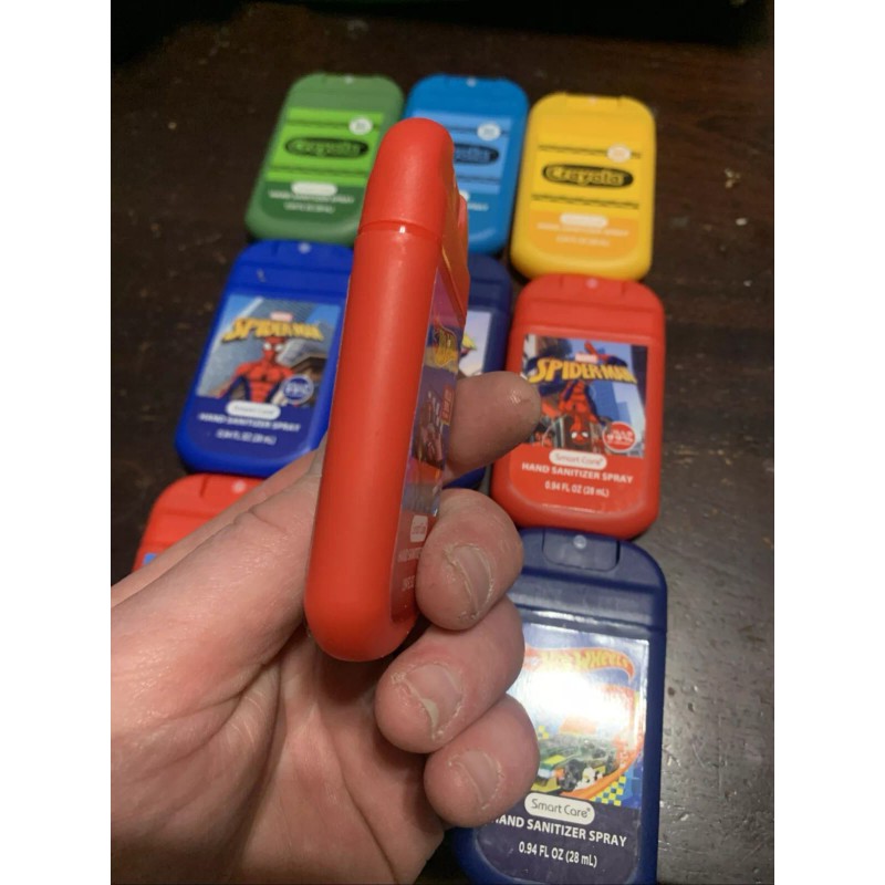 Smart Care Hot Wheels Hand Sanitizer Spray for Children, 3