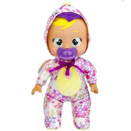 Hesstian 9-inch baby doll, real tears, metallic dinosaur-theme