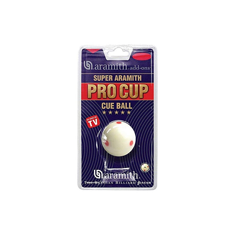 Aramith Pro Cup TV Snooker Cue Ball 2-1/16? Size