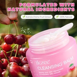 Cleansing Balm |Makeup Remover & Hydrating Facial Wash for All Skin Types | Pore care + Moisturising -Acerola Berry & Vitamin C-100ml