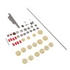 Flute Repair Kit Pads DIY Maintenance Tools Set Musical Instrument