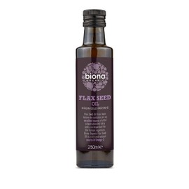 BIONA Organic Flax Oil 250ml (Pack of 1)