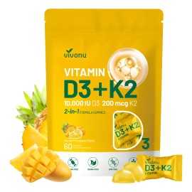 Gomitas Vitamina 10000 Mk7 200 Mcg