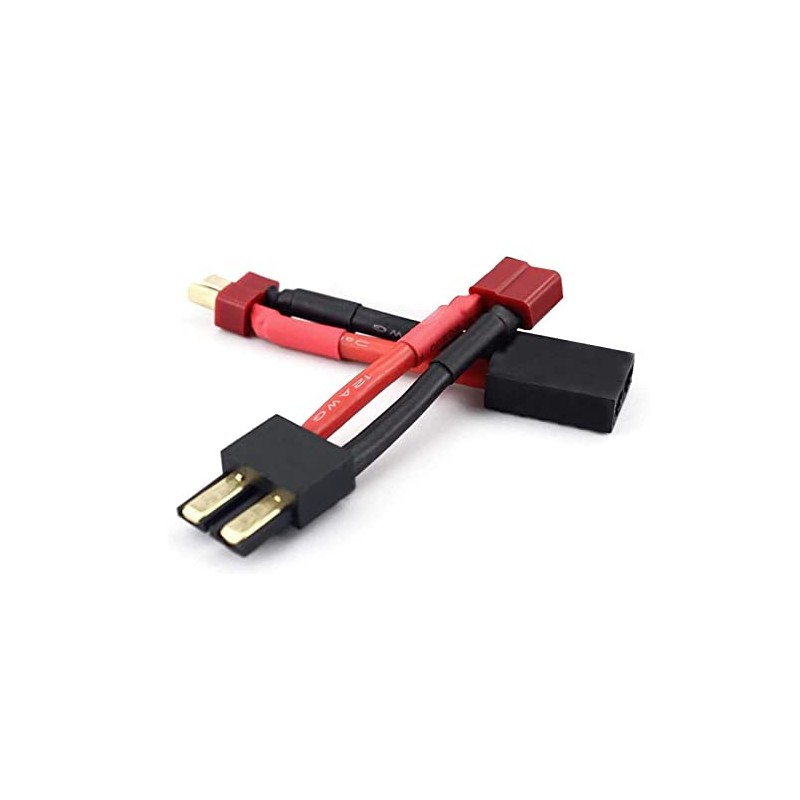 FLY RC 2pcs RC Lipo Battery Charger Conversion Cable Adapter