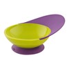 Boon B261 Plato Hondo con Base de Succión, verde/morado