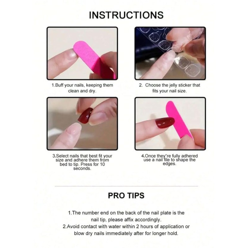 Almond Shape Spring Pastel Rainbow French Tip Press-On Nails, 24