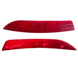 Rear Left Red Bumper Reflector Marker Compatible with VW JETTA IV [2010-2017] 5C6945105, 5C6945105A