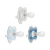 Dr. Brown's Advantage One-Piece Silicone Baby Pacifier, Fully Symmetrical Soother,