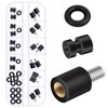 Hilitchi 36Pcs M3 Anti-Vibration Standoff Fixed Screws Flight Controller Shock