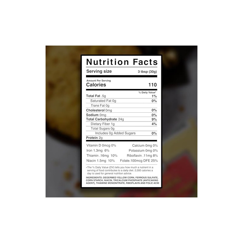 Grace Enriched Fine Corn Meal 24oz - Harina de Maiz