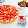 Upgraded Fruit Slicing Cup with Removable Blade & Push Plate