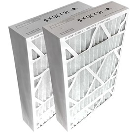 Atomic X6670 Lennox Compatible MERV 8 Filter 16x25x5 Actual Size 15 5/8 x 24 5/8 x 4 1/4 Fits X6660 HCC16-28 - 2 Pack