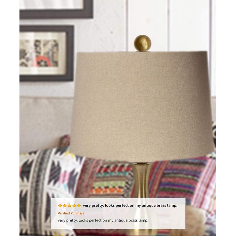 Sphere Finial Antique Brass 1.75" h