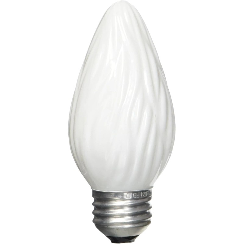 GE 75338 Soft White Flame Shape 25 W Light Bulb