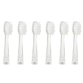 SEAGO Toothbrush Replacement Heads - SG977 SG513 - Kids Toothbrushes Heads for Toddlers - Compatible with SEAGO Electric Toothbrushes Kids (White, 6-P