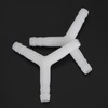 30Pcs Aquarium Air Valve Connector 8/4MM Straight 3 Way LShape
