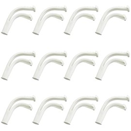 Veldtek 12Pcs Plastic Clips for Air Conditioner Vent Clips Fixing Clamp