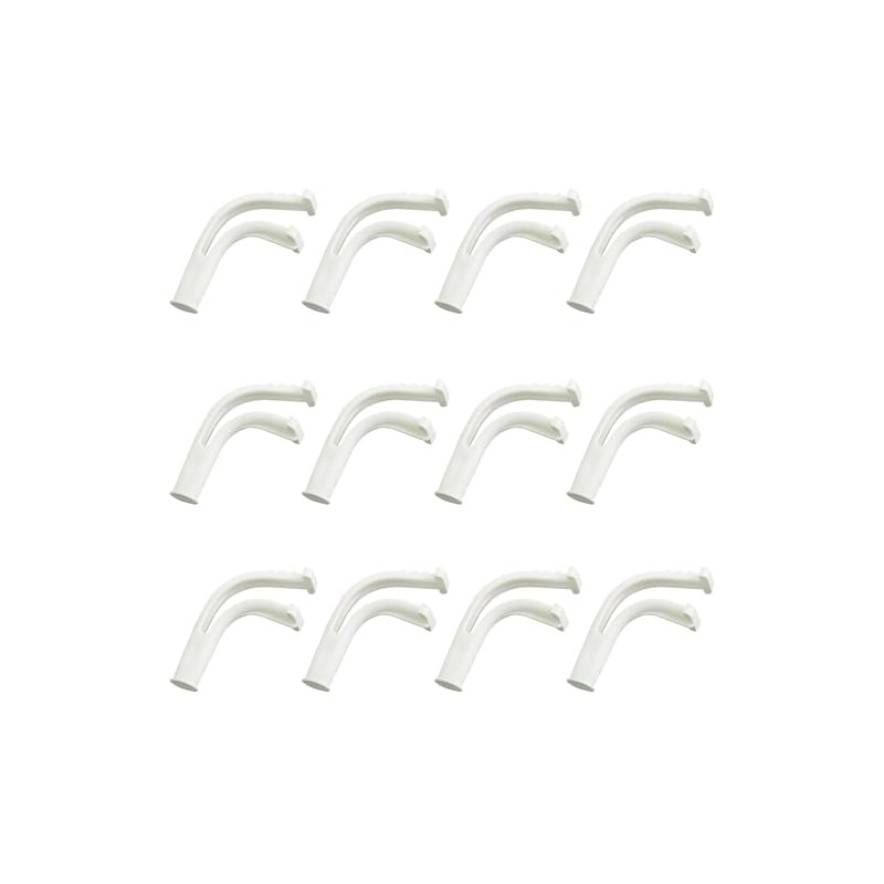 Veldtek 12Pcs Plastic Clips for Air Conditioner Vent Clips Fixing