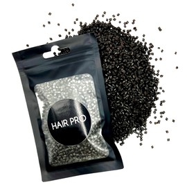 HairPro Extension Italian Keratin Granulated Glue Beads - Brown #2.2 - For Hair Extensions & Fusion I-Tip Extensions (10 g)