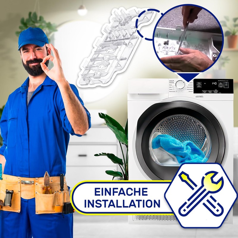 Dryer Button Holder with Original Code 2963670200 for Beko -