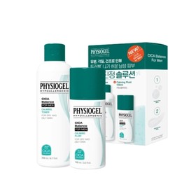 Limited edition Physiogel Cica Balance For Men 2 types + Fluid 100ml or Cream 70ml / 한정기획 피지오겔 시카밸런스 포맨 2종 +플루이드 100ml or 크림 70ml