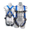 Palmer Safety Full Body Construction Harness with 5 Point Adjustment,...