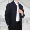 Men's Transitional Autumn Short Coat Blazer Suit Jacket Black 110