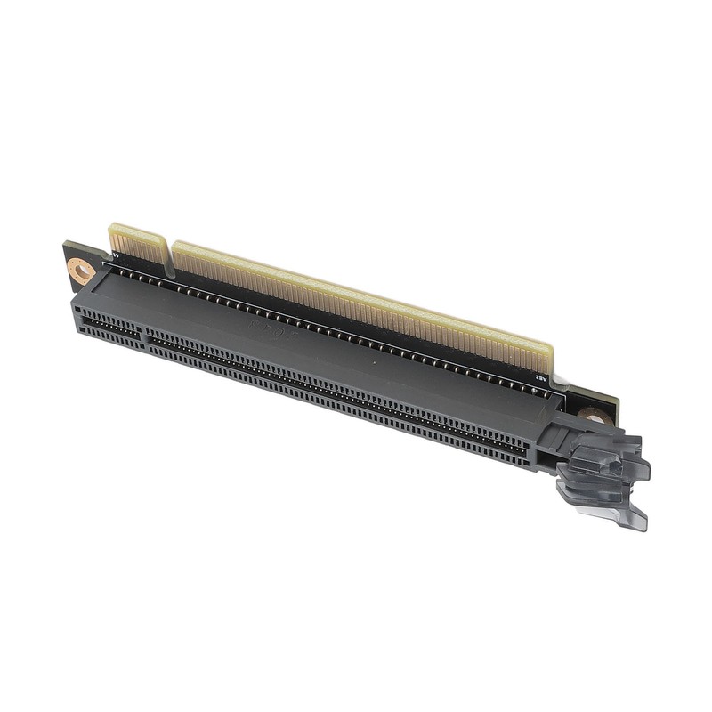 PCIE Card Adapter 90 Degree Computer PCIE Slot Converter for