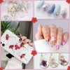 WAFOLOZE Dried Hydrangea Flowers Nail Art Handmade Ornaments Decorative Dried