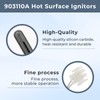 903110A Universal Furnace Hot Surface Ignitors with Plug,Round Silicon Nitride
