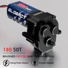GLOBACT 180 50T Brushed Motor with Aluminum Transmission Gearbox for