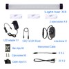 AIBOO Under-Unit Light Kitchen LED Dimmable with Cable Pack of