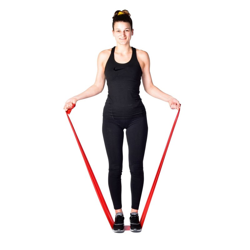 Dittmann Bodyband (Therapieband) 5,5 m red (stark)