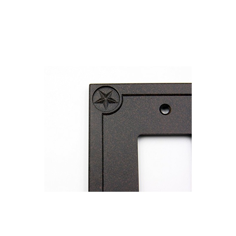 allen + roth Texas Star Wall Light Switch Plate Single