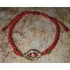 Evil Eye Bracelet (Red & Golden)