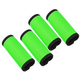4 Pcs Neoprene Luggage Handle Wrap for Suitcase Luggage Tags Identifiers Bulk Luggage Handle Wrap Luggage Tag Wraps Travel Accessories (Green)