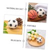 ORFOFE Cute Bubble Making Bath Salt 2pcs Football Shape Bathing