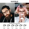 Kafirlo Cat Eye Reading Glasses for Women Men CatEye Anti