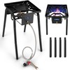 ARC 220,000 BTU Propane Burner for Outdoor Cooking w/Jet Burner,