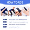 ExcellaElite Finger Splints for Arthritis 4 PCS Adjustable Pinky Splint,Thumb