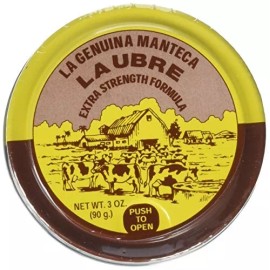 UBRE La Genuina Manteca Ubre Tin/Lata 3 Oz. (90g.) 2-PACK Extra Strength Formula