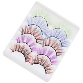 DOITOOL 20pairs Faux Eyelashes Realistic Grafting Lashes for Stunning Eye Makeup Natural Look Comfortable Wear Easy to Apply for Makeup Supplies