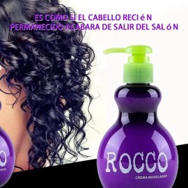 Rocco Crema Contorno Para Crespo Antifrizz Durante 250g                                                                                               