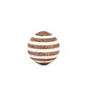 Indus Lifespace Decorative Balls Mango Wood for Centerpiece or Individual