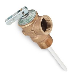 Bradford White T & P Valve / 4 stem / 3/4 male / 105k btus/h / 150 psi / 210 deg