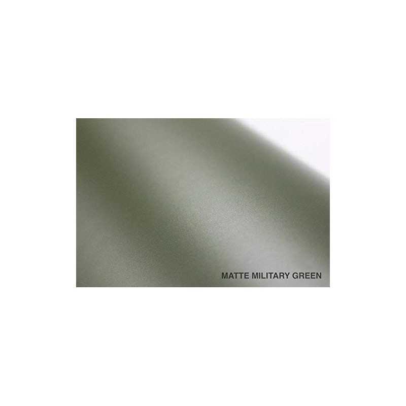 VViViD® Matte Military Army Green Vinyl Wrap Roll with Air