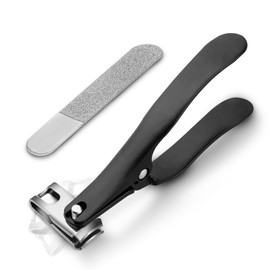 VOGARB Long Handled Toenail Clippers for Seniors 360 Degree Rotating Head Sharp Finger Nail Clipper for Men Adult Women Ergonomic Grip Nail Cutter