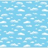 Pacon 56465 Fadeless Designs Bulletin Board Paper, Clouds, 48-Inch x