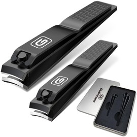 Nail File and Buffer and Eyebrow Clip (Nail Clippers in Box)