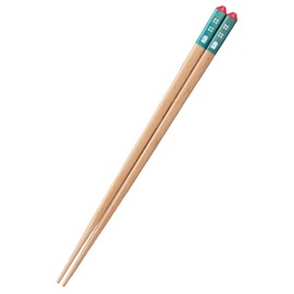 Nakano Chopsticks, Natural Wood, 8.3 inches (21 cm), Green, Toy House Chopsticks Pastel Colors, Made in Japan